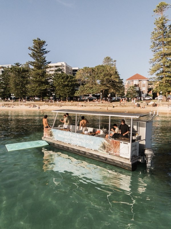 Boat hire experience on the water